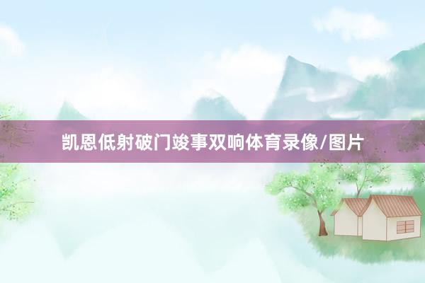 凯恩低射破门竣事双响体育录像/图片